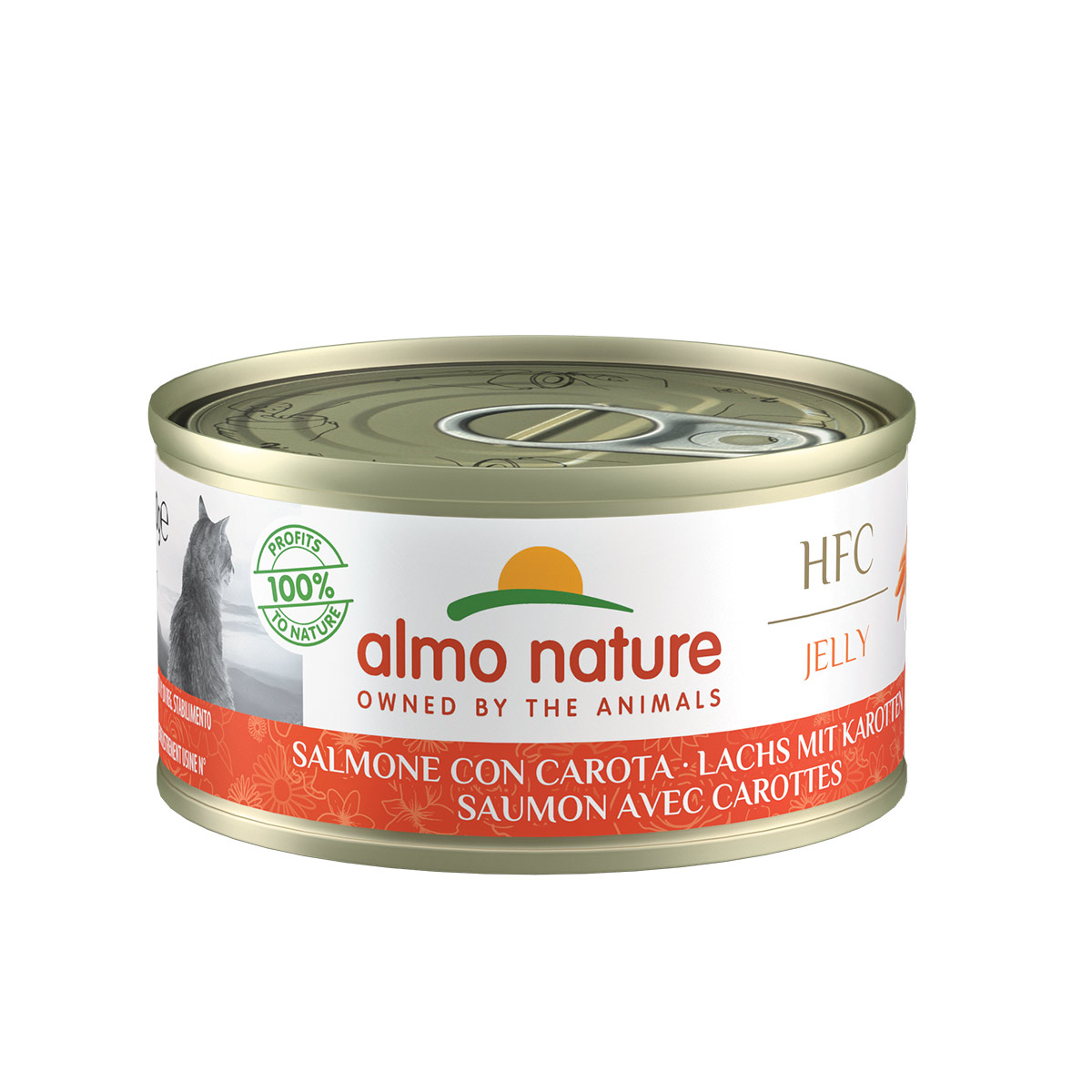 Almo Nature HFC Jelly Lachs & Karrotten 6x70g kaufen bei ZooRoyal