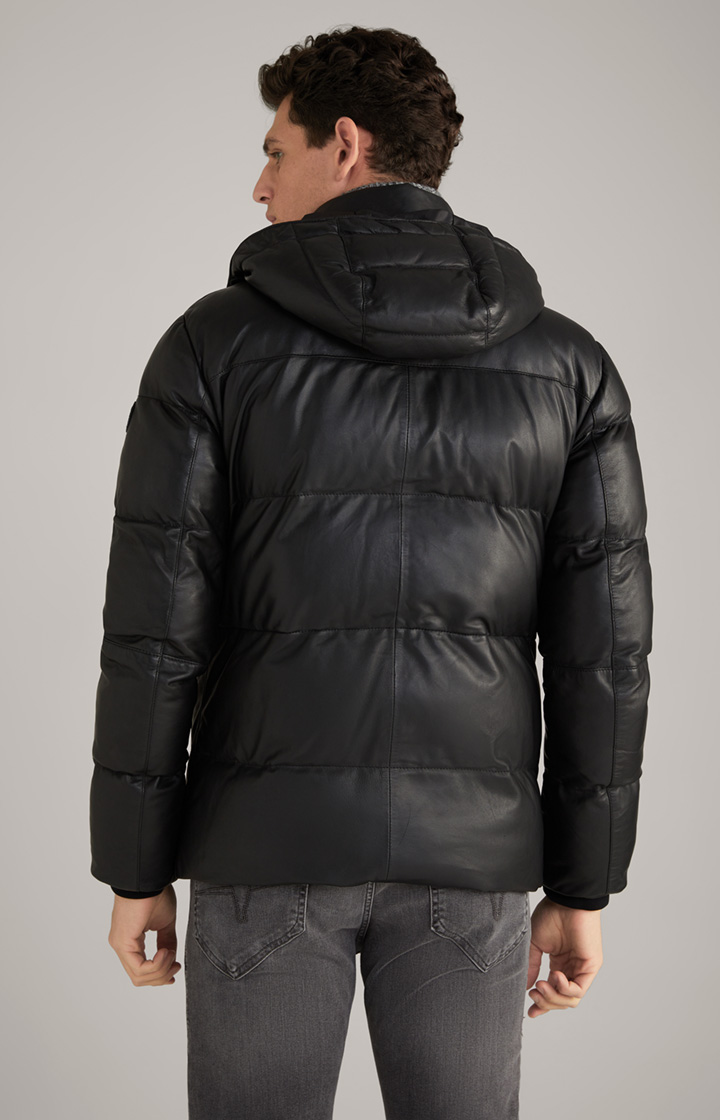 Lederjacke Loma in Schwarz