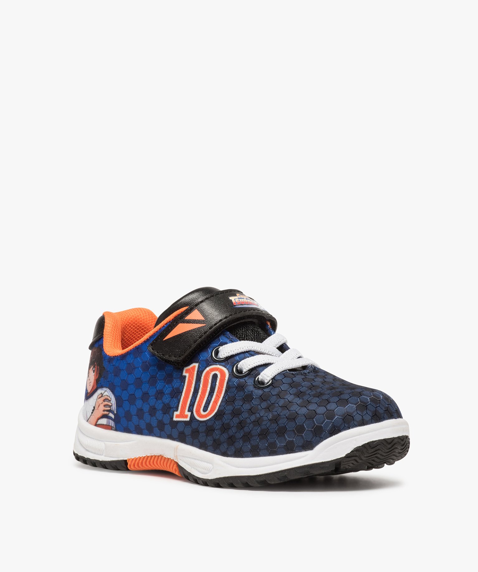 Baskets Garçon imprimées - Captain Tsubasa bleu | GEMO