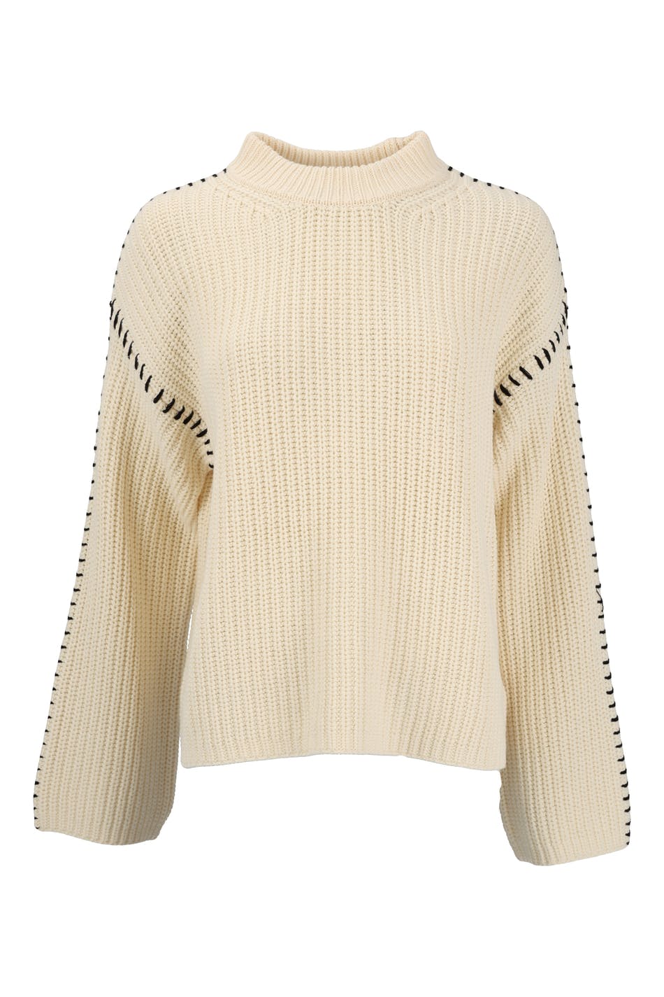 Stitch knitted sweater
