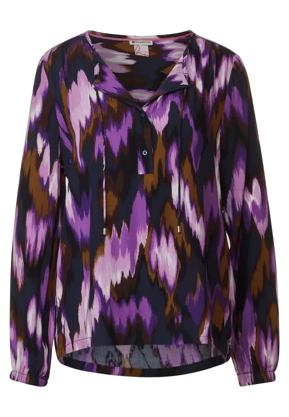 Street One Gemusterte Bluse