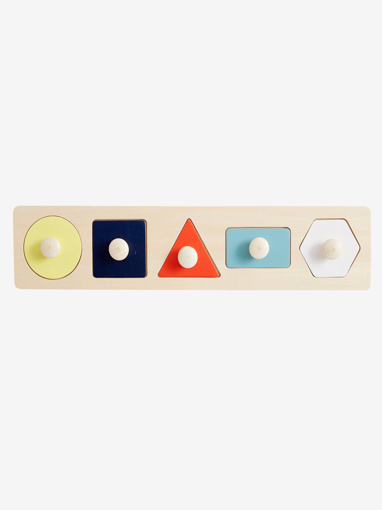 Mon 1er puzzle des formes en bois FSC® multicolore