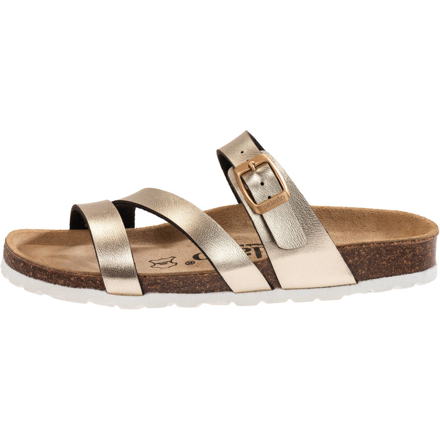 Palado Ikaria Metallic, Pantoletten, Damen, Altgold