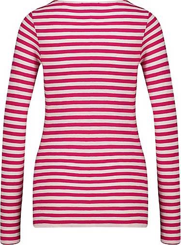 Marc O'Polo Damen Langarmshirt aus Slub-Jersey Regular Fit
