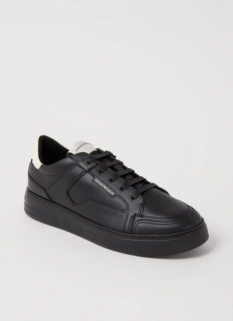 Δερμάτινα sneakers Emporio Armani