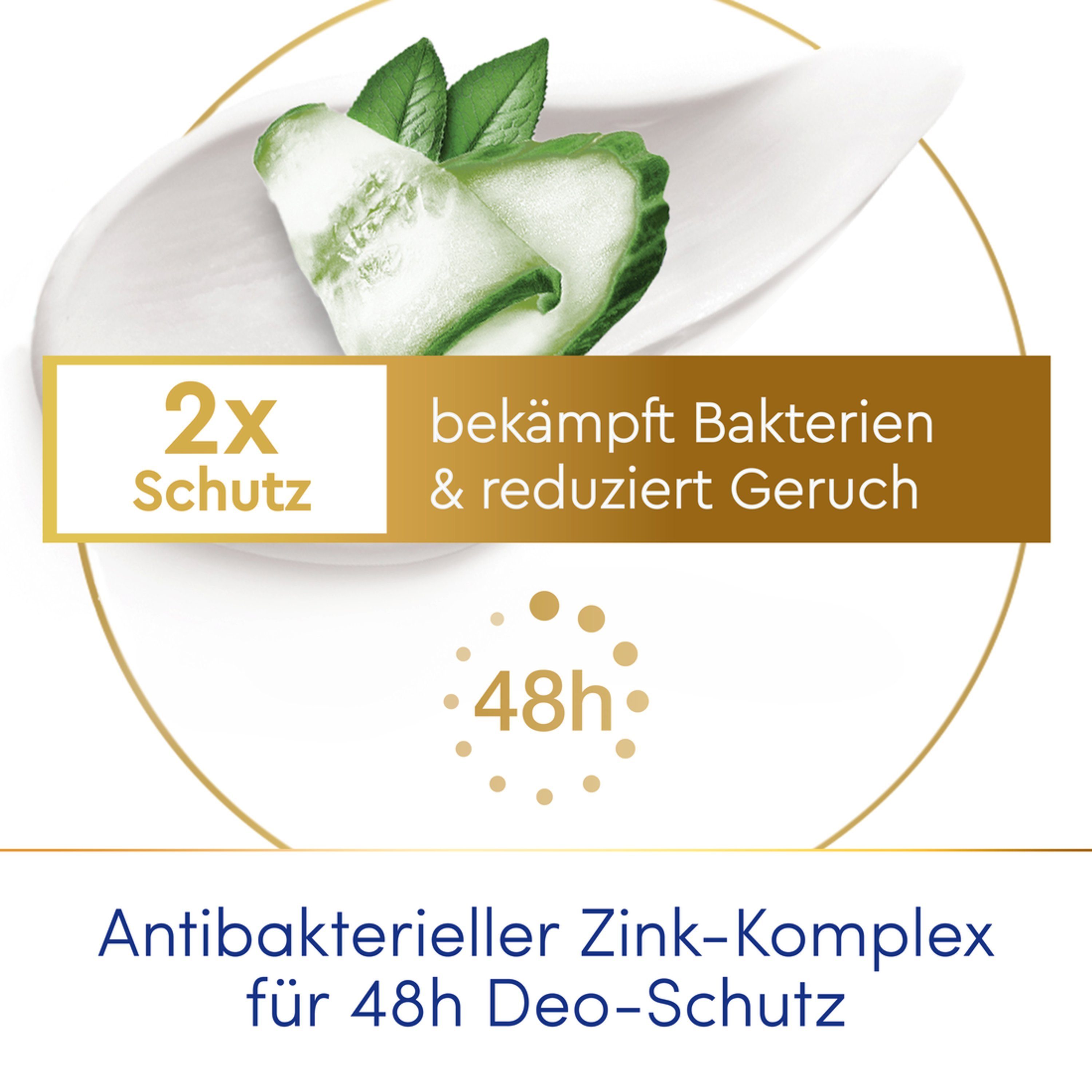 DOVE Deo-Set Deodorant Spray Gurkenduft Deo mit pflegendem Zink-Komplex 6x 150ml