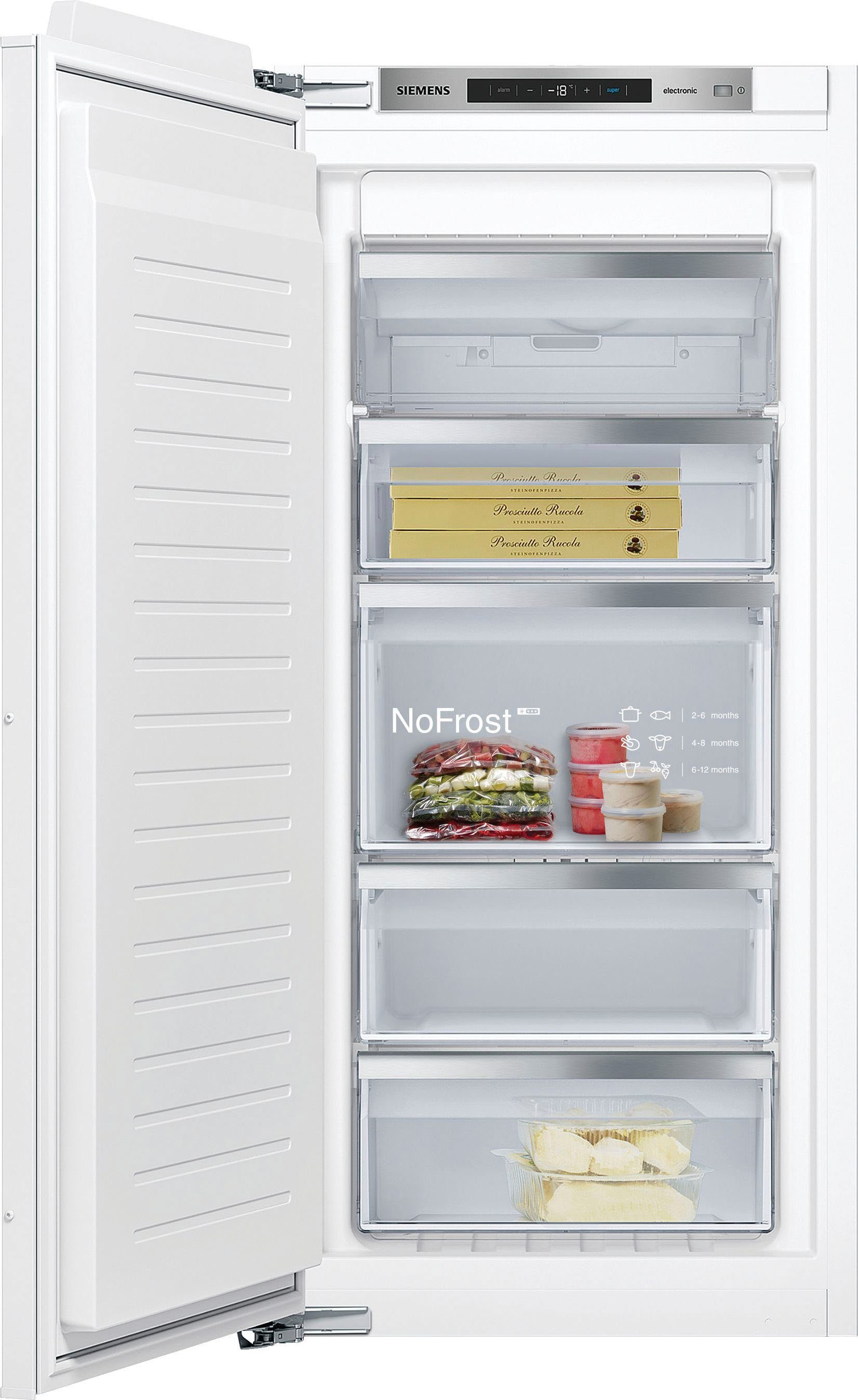 SIEMENS Einbaugefrierschrank iQ500 GI41NACE0, 122,1 cm hoch, 55,8 cm breit