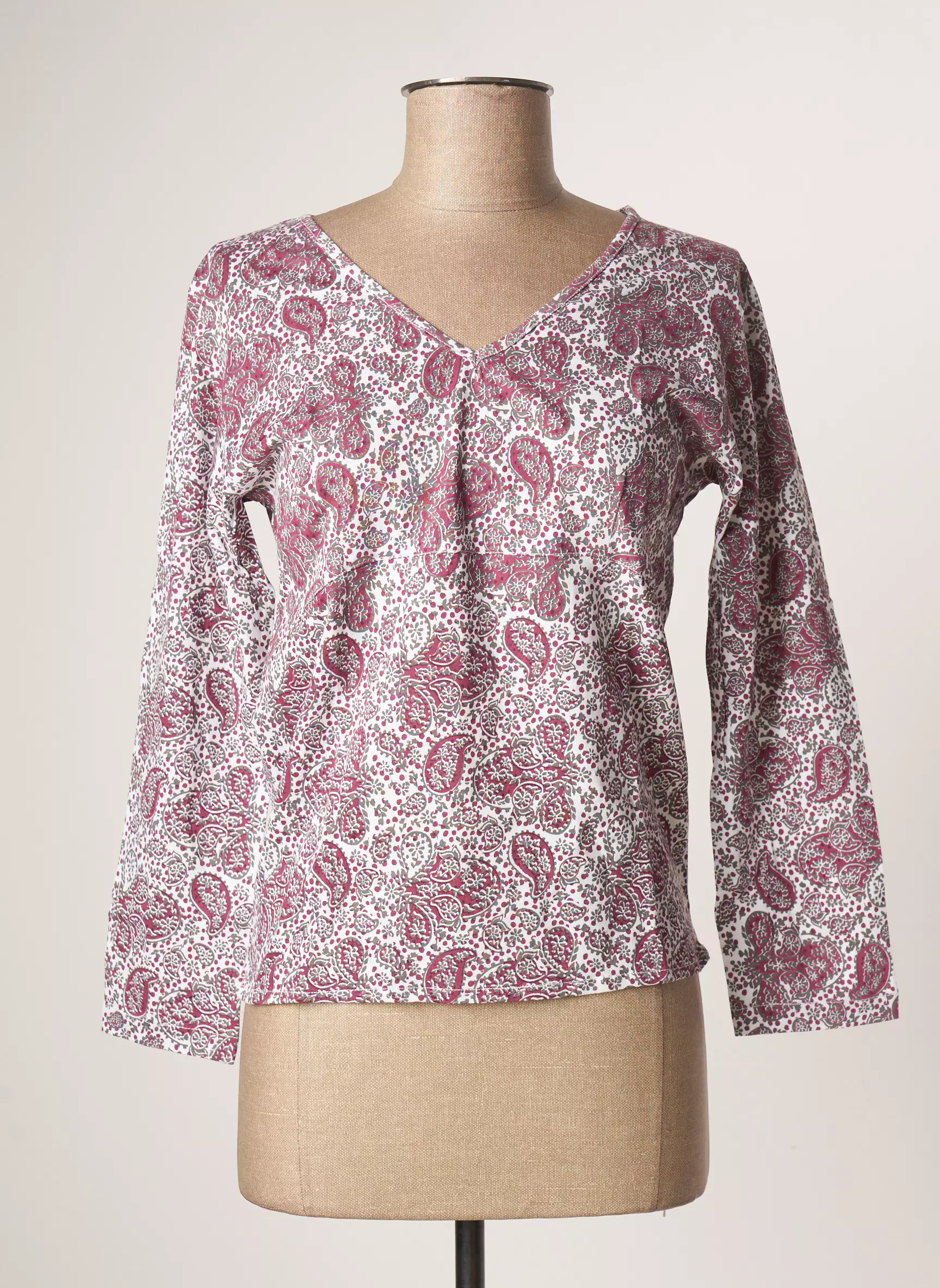 Bamboo S Polos Femme couleur rouge