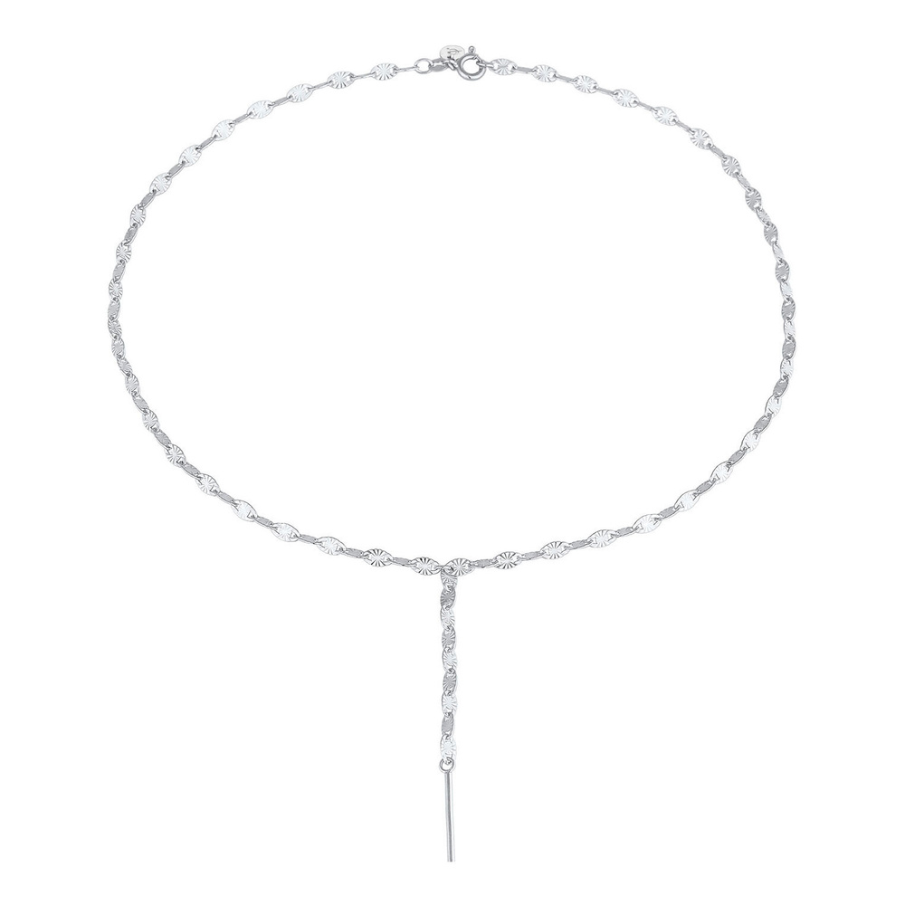 Elli PREMIUM Elli PREMIUM Collier Collier en Y pour femme - plaque design étoile tendance élég collier