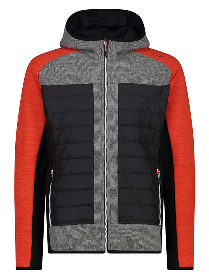 CMP Hybridjacke in Rot/ Grau günstig kaufen