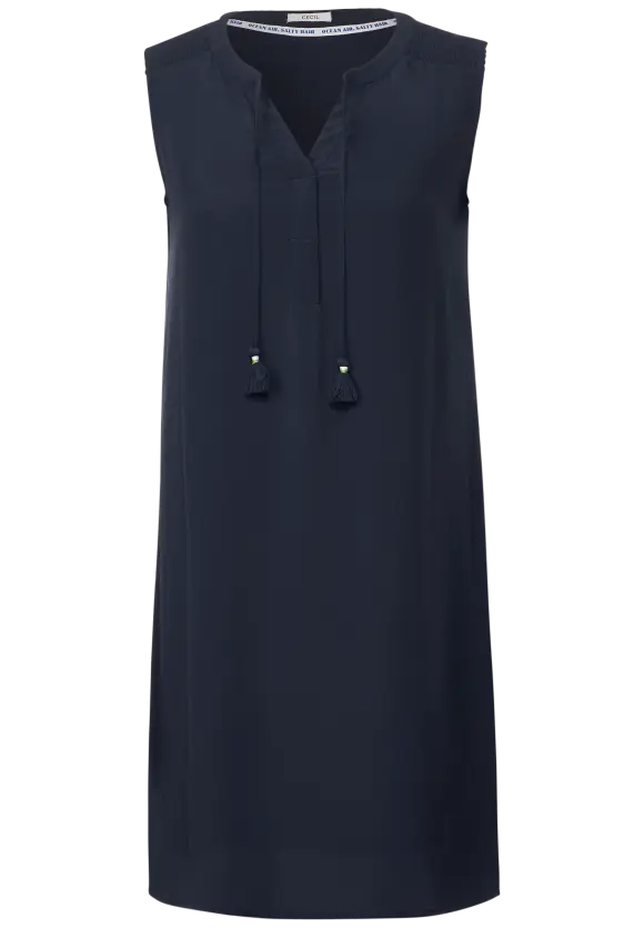 CECIL Crepekleid in Unifarbe