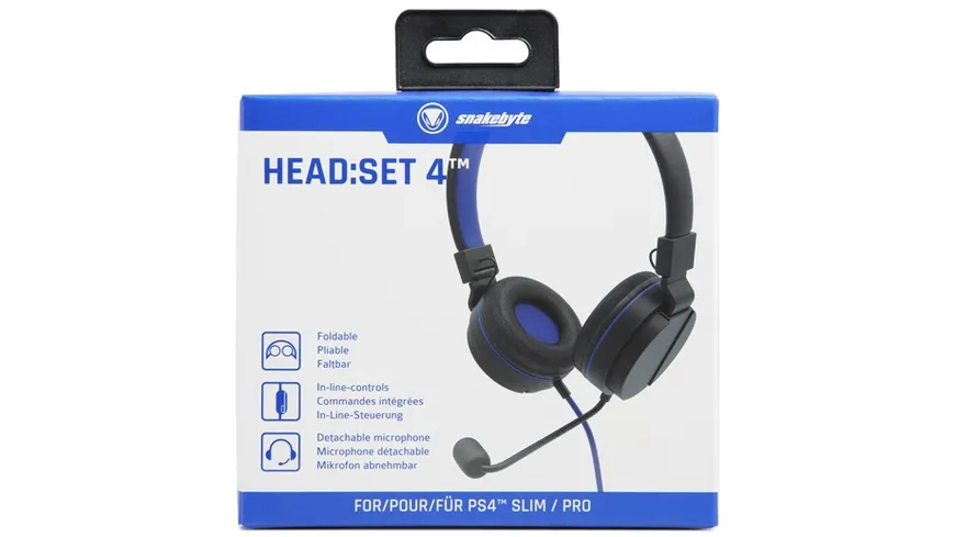 snakebyte PS4 Head:Set 4