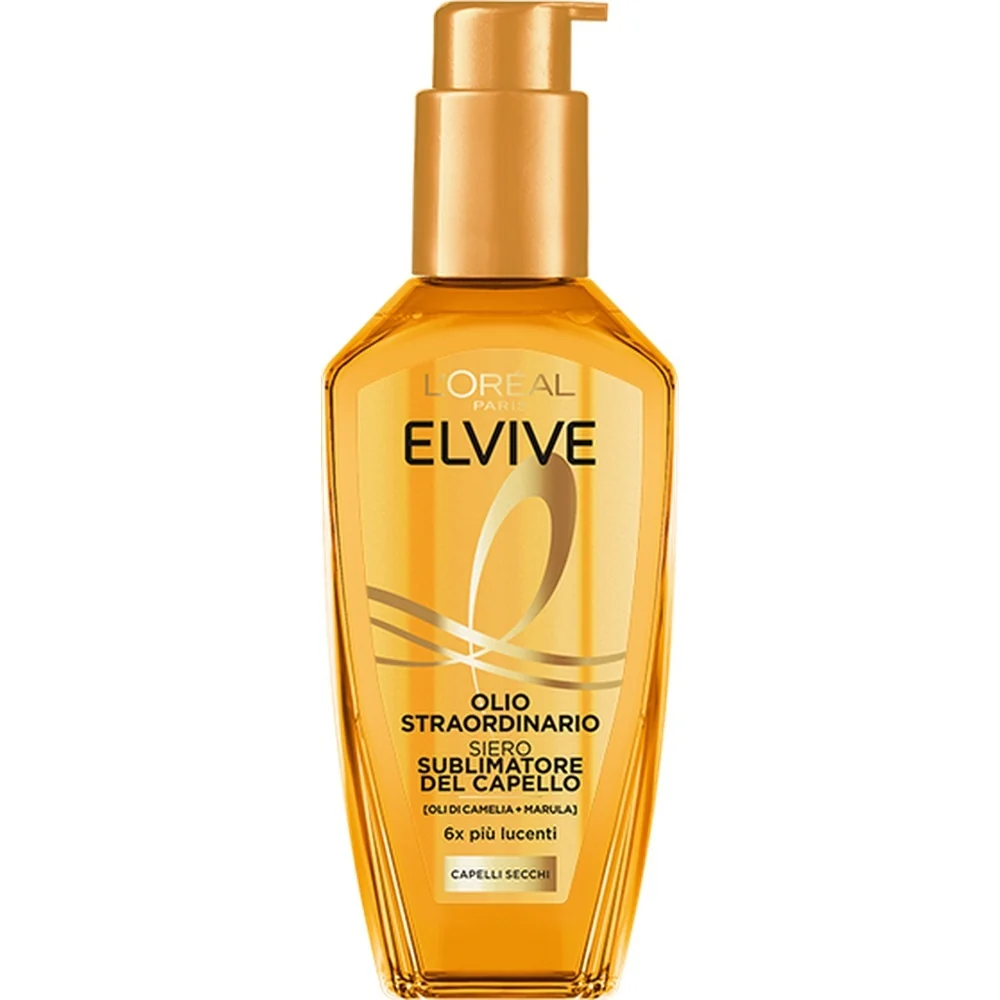 Elvive Extraordinary Oil - Muotoilu- ja viimeistelyöljy, hiusten uudelleenrakentaja ja jälleenrakentaja