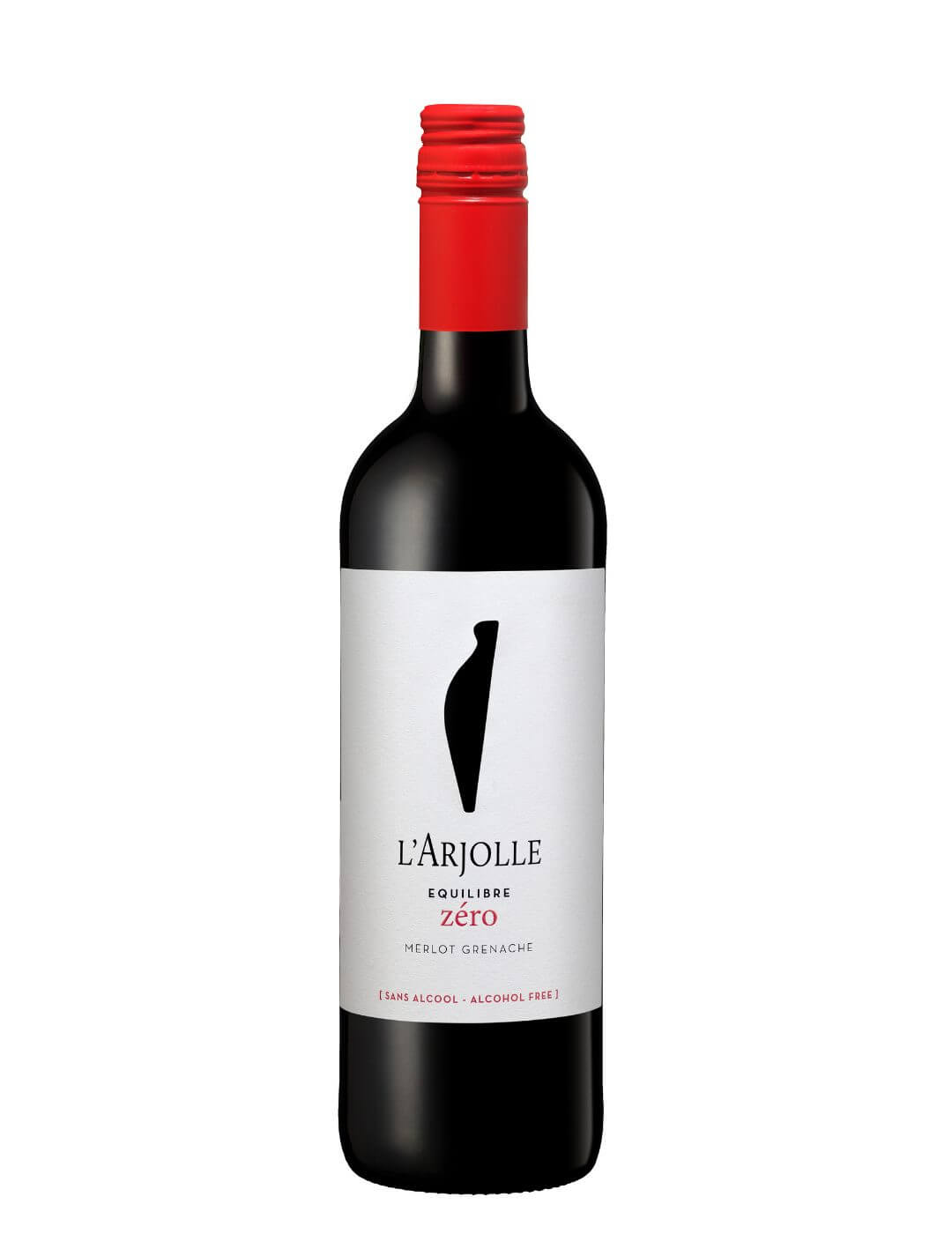 Domaine de l'Arjolle : Merlot Grenache - Rouge sans alcool 0% - Gueule de joie 0° |  75 cl