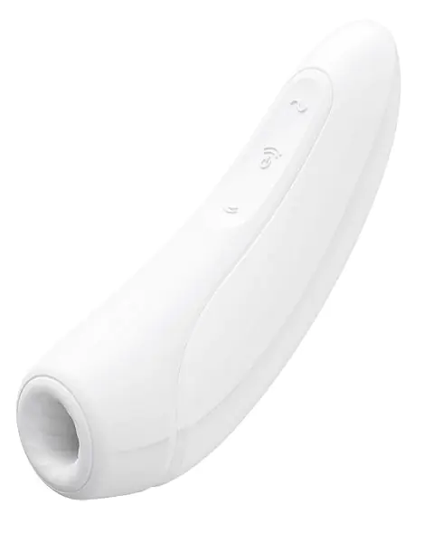 „Satisfyer Curvy 1+“ baltas