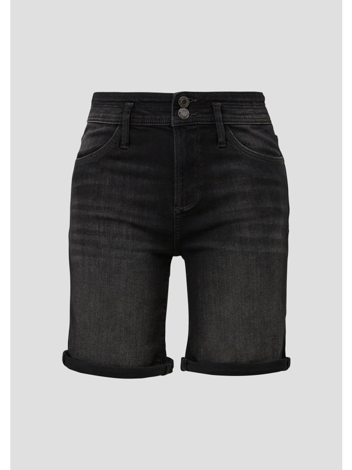 s.Oliver Jeans-Hose kurz in Grau günstig kaufen