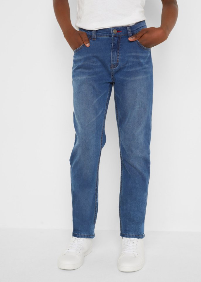 Jungen Jeans mit Fleece, Slim Fit