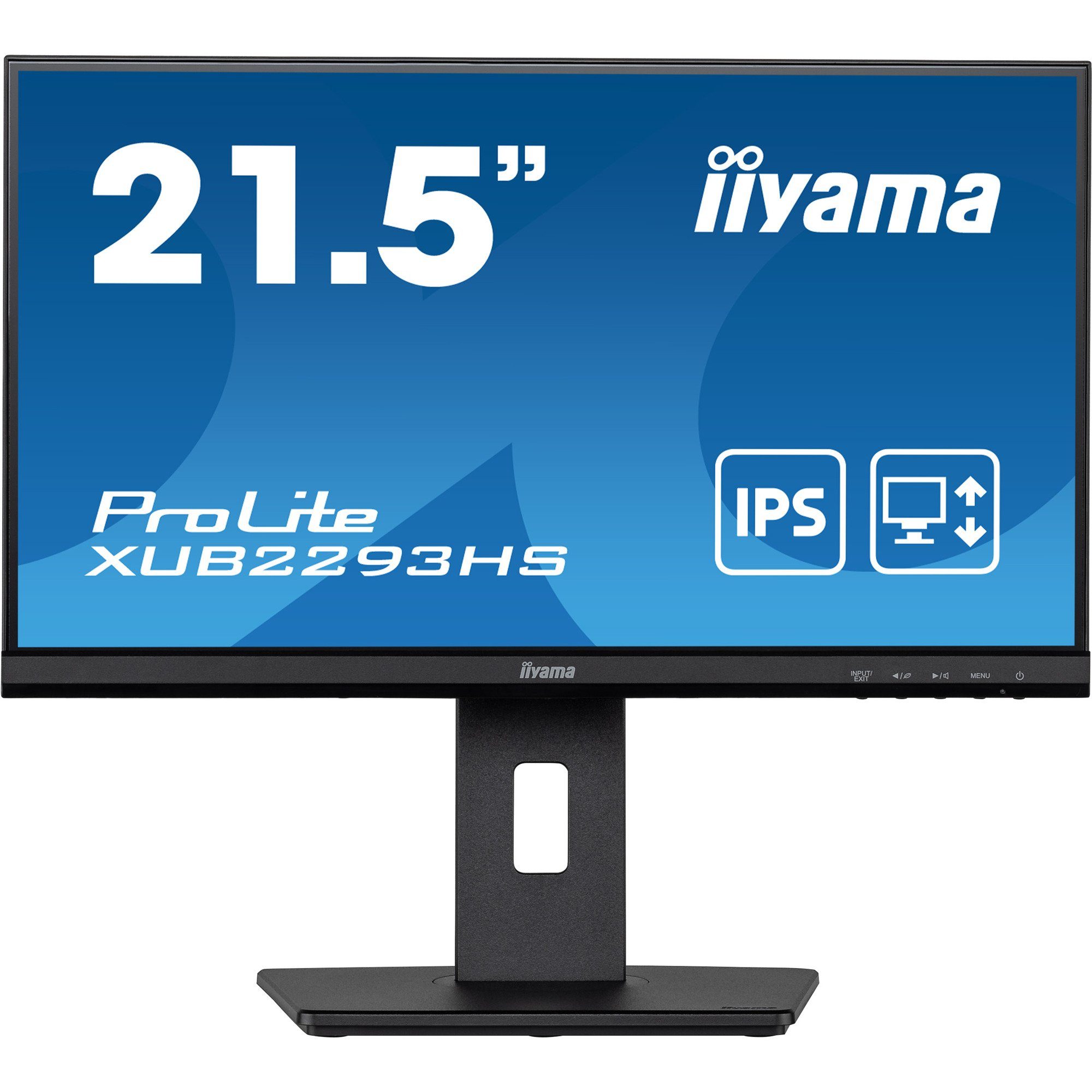 Iiyama iiyama ProLite XUB2293HS-B5, LED-Monitor, (FullHD, Gaming-Monitor (3 ms Reaktionszeit, 75 Hz, LED)