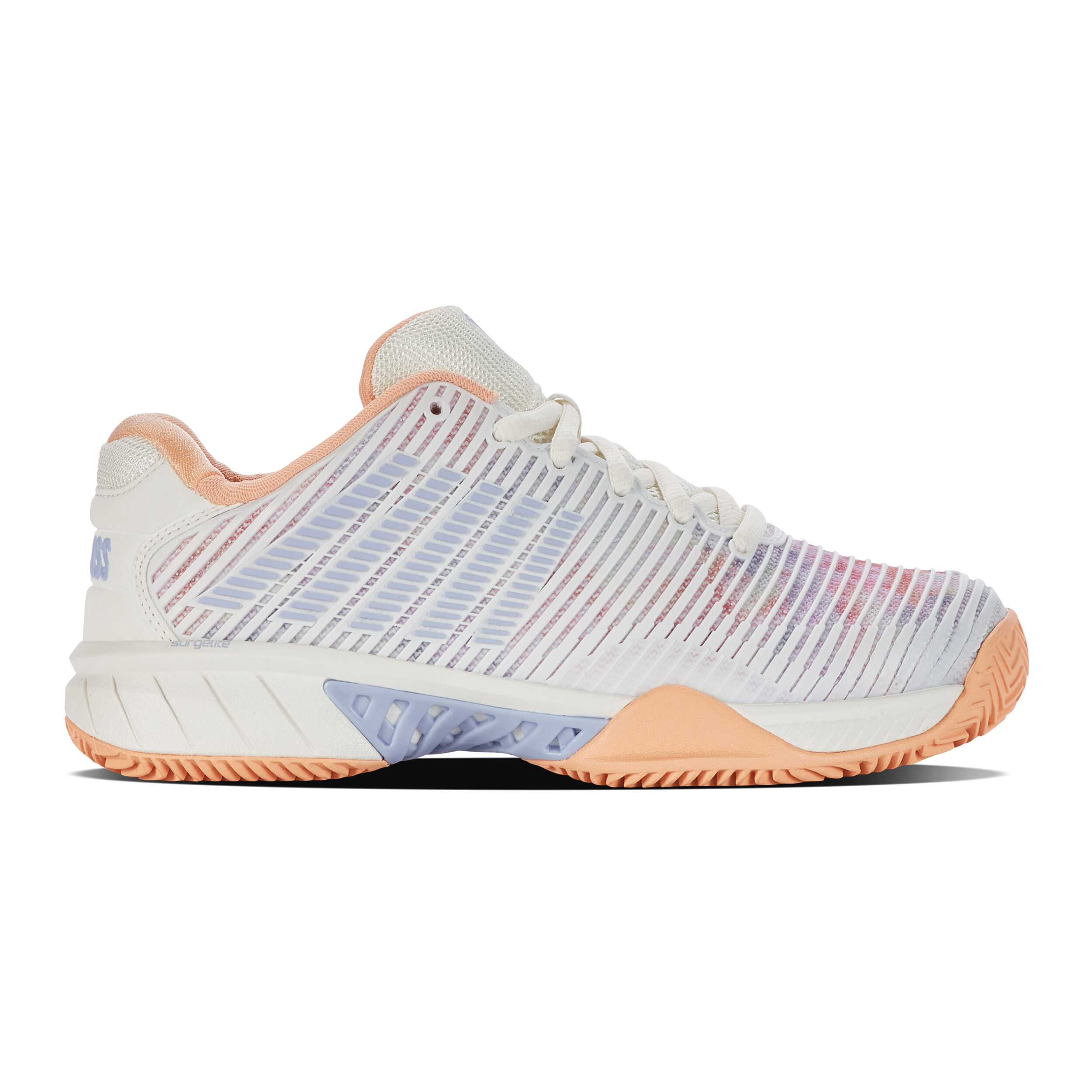 Hypercourt Express 2 CLAY Sandplatzschuh Damen - Weiß, Apricot