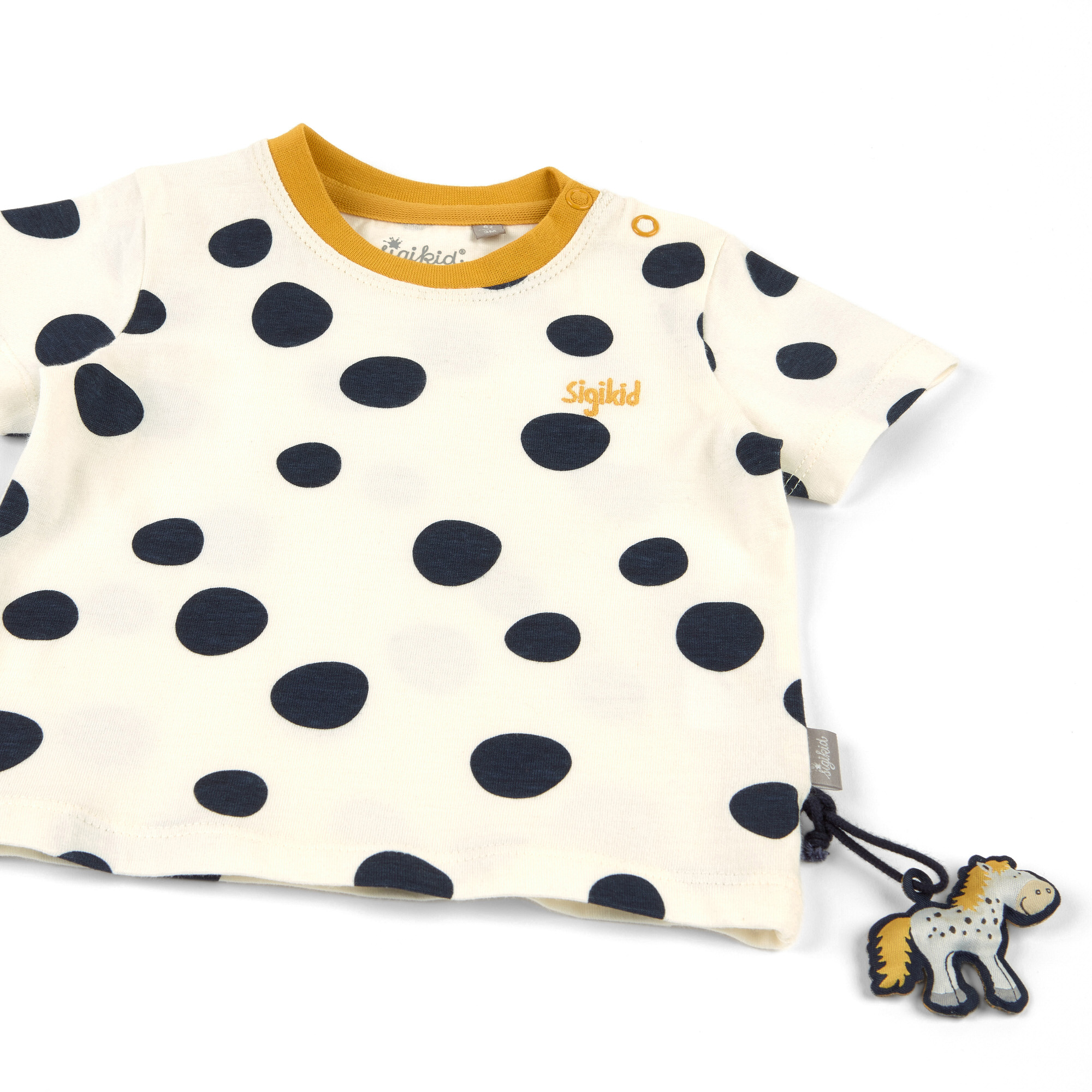 Baby T-Shirt mit großen Punkten