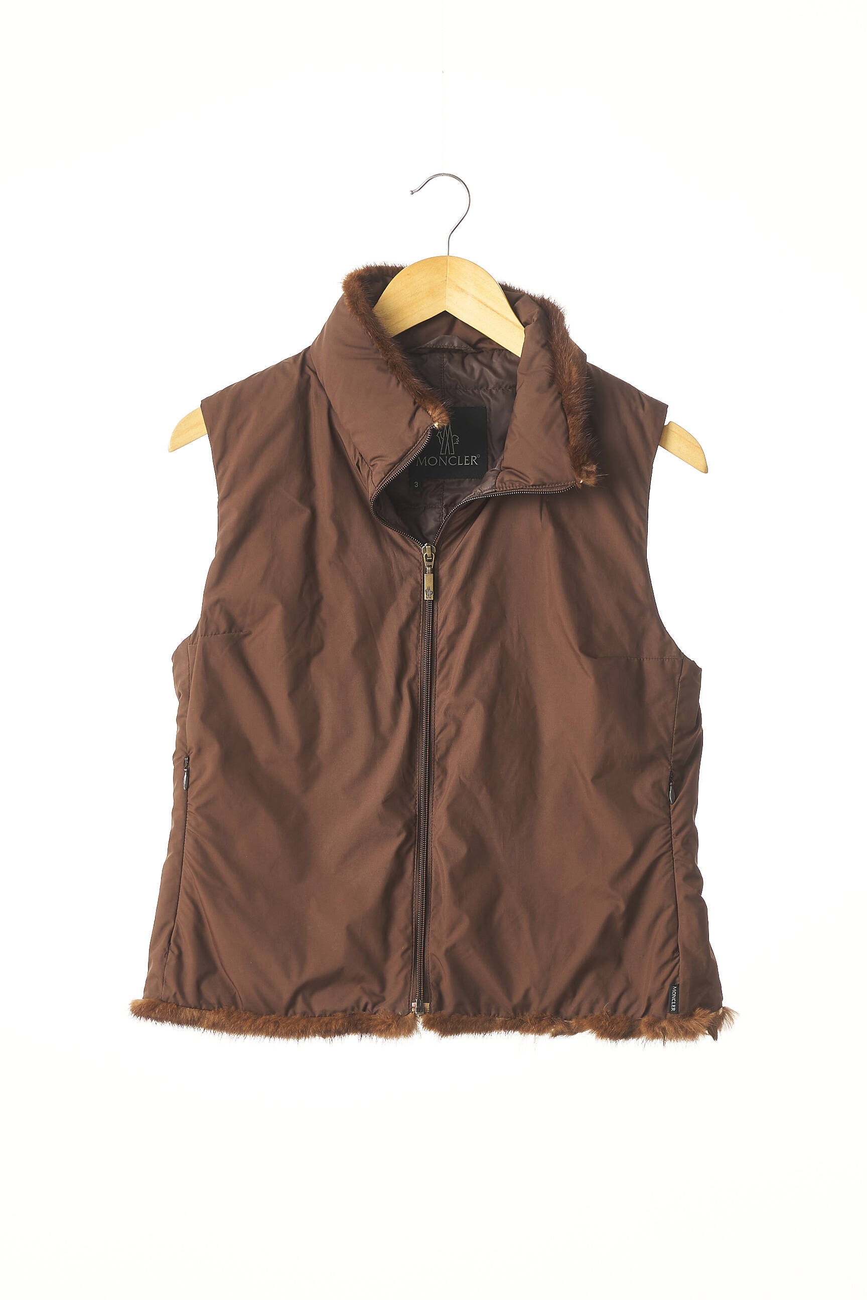 Moncler Doudounes Femme couleur marron