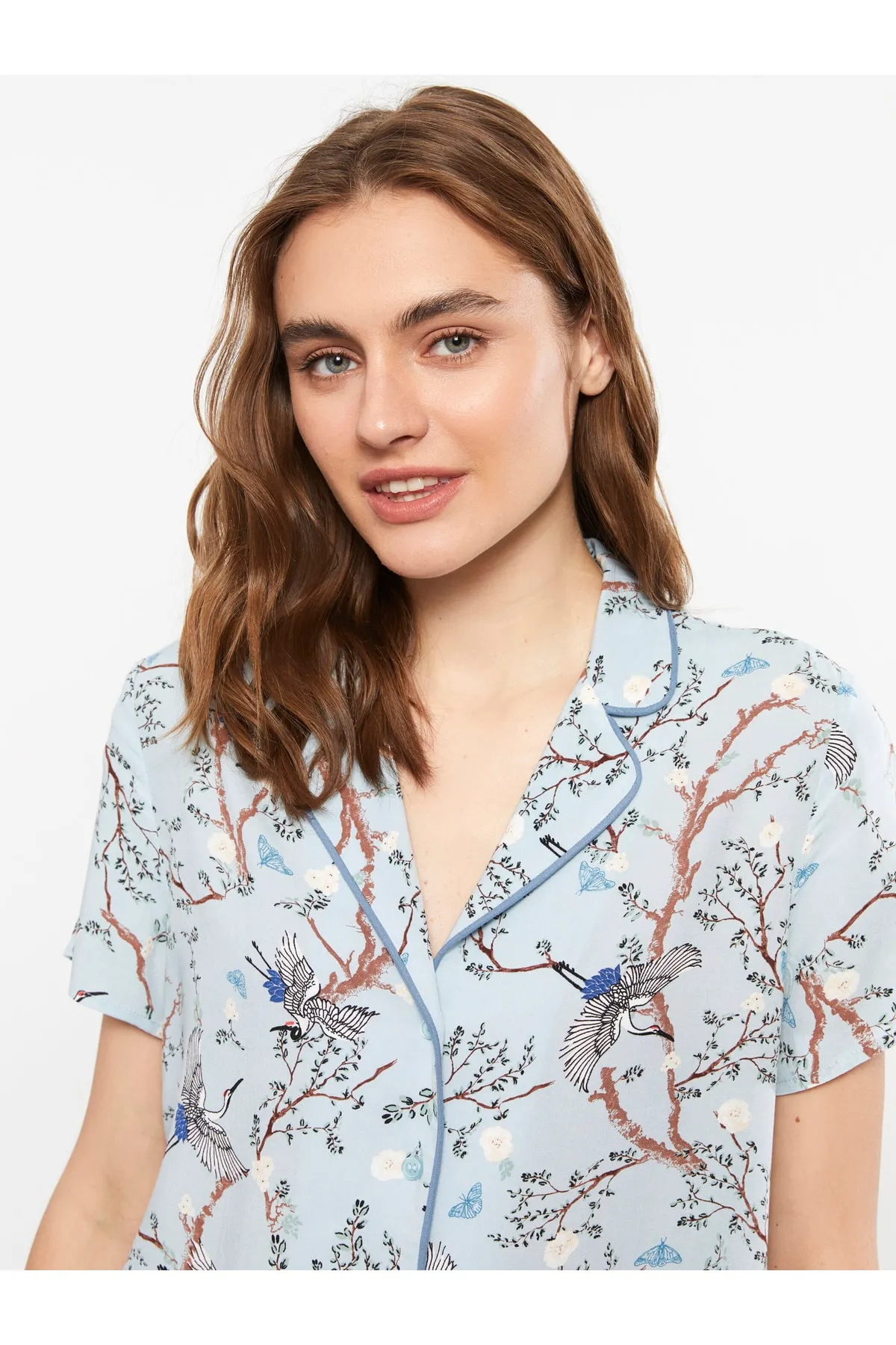 LC Waikiki  Pyjama set - Blau - Print
