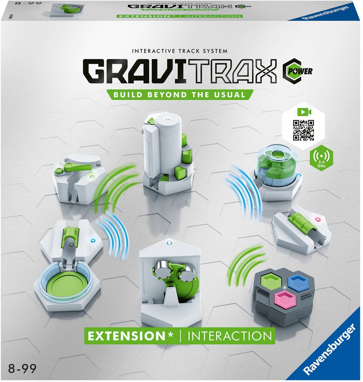 Ravensburger Kugelbahn-Bausatz GraviTrax® Power Extension Interaction, Made in Europe, FSC® - schützt Wald - weltweit