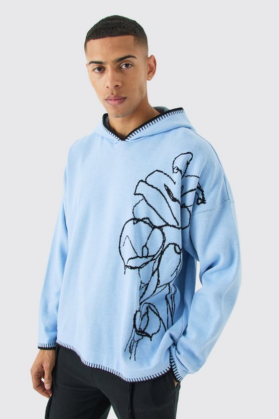 Oversize Hoodie mit Print