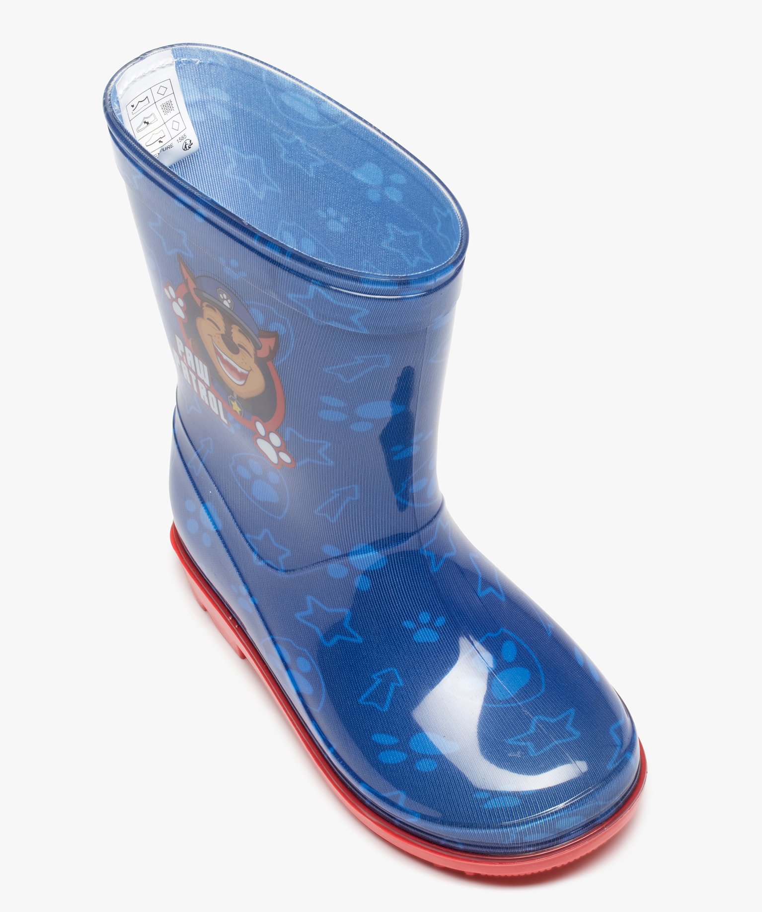 Bottes de pluie Garçon imprimées à semelle crantée – P... bleu | GEMO