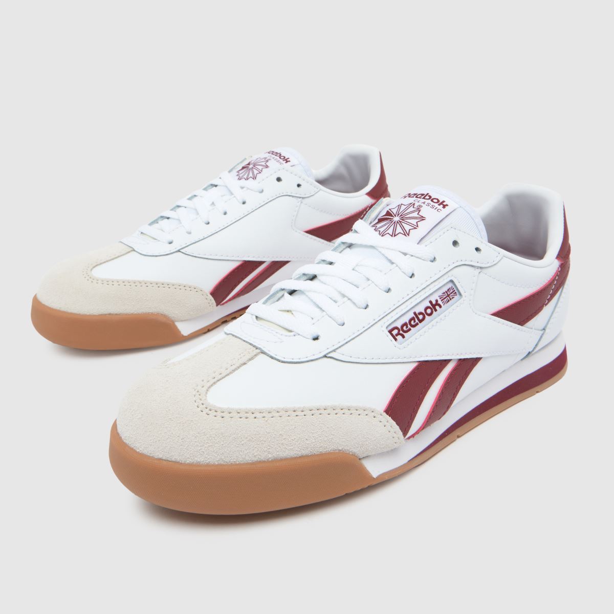 Reebok Campio XT športni copati v beli in rdeči barvi