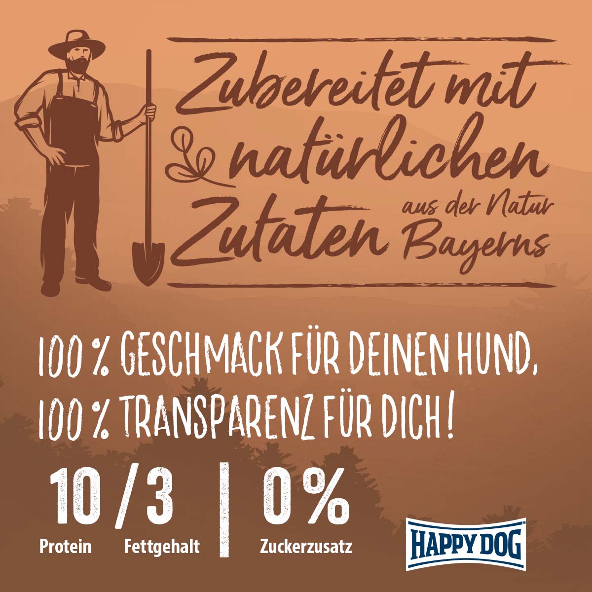 Happy Dog Premium NaturCroq Flocken Mixer kaufen bei ZooRoyal