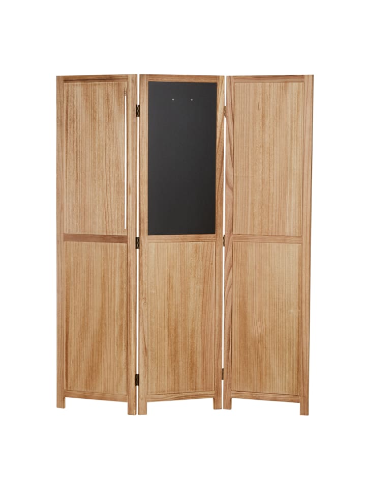 Homestyle4u 3-tlg. Paravent in Braun 120x170 günstig kaufen onesize