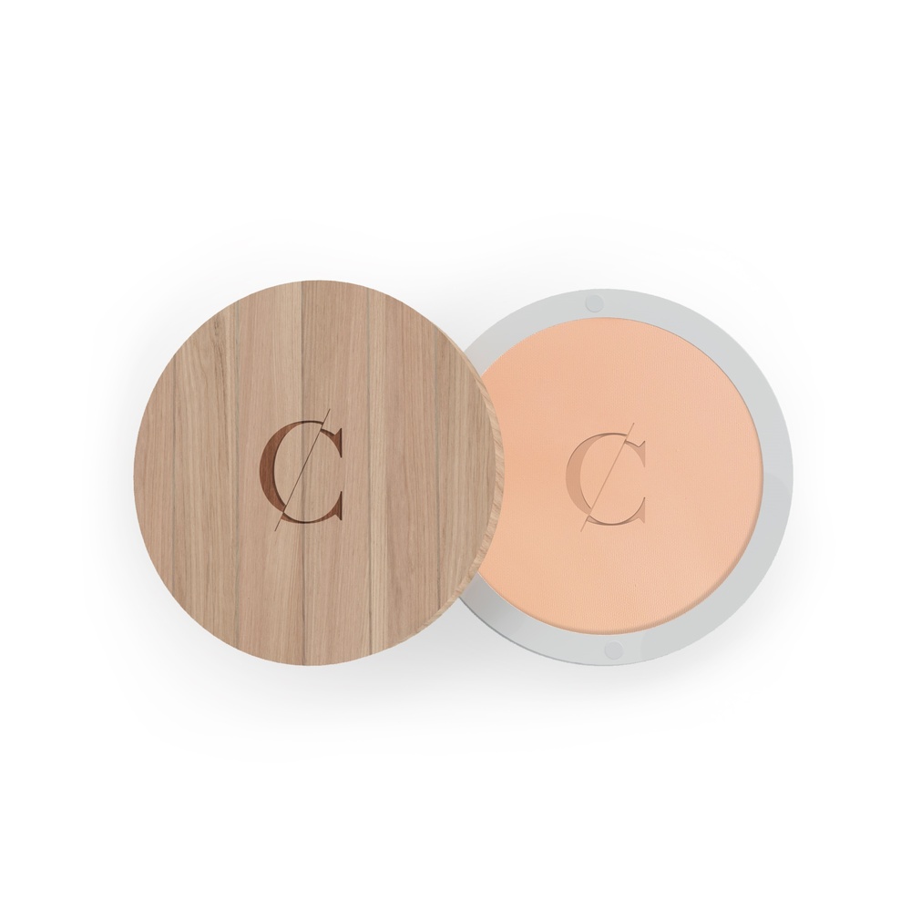 Couleur Caramel Poudre minérale Haute Définition Fond de teint poudre compact