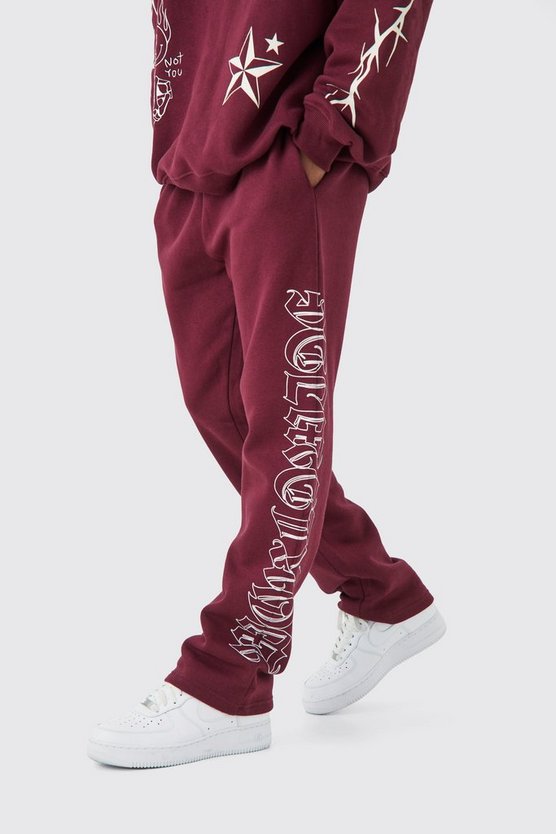 Worldwide Jogginghose mit geradem Bein