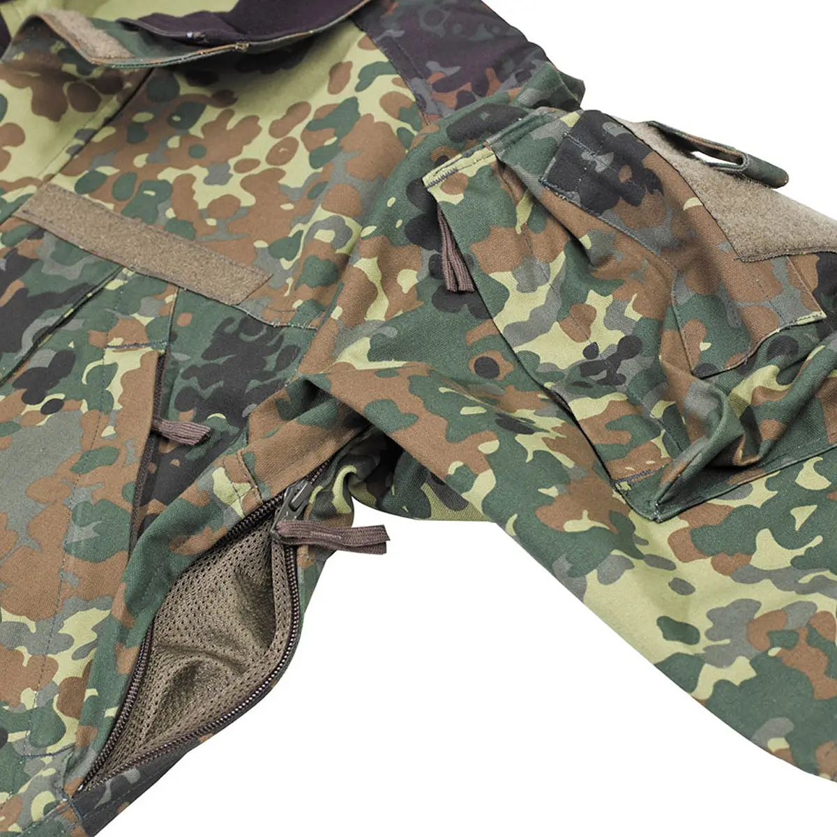 BW Einsatzkampfjacke lang flecktarn