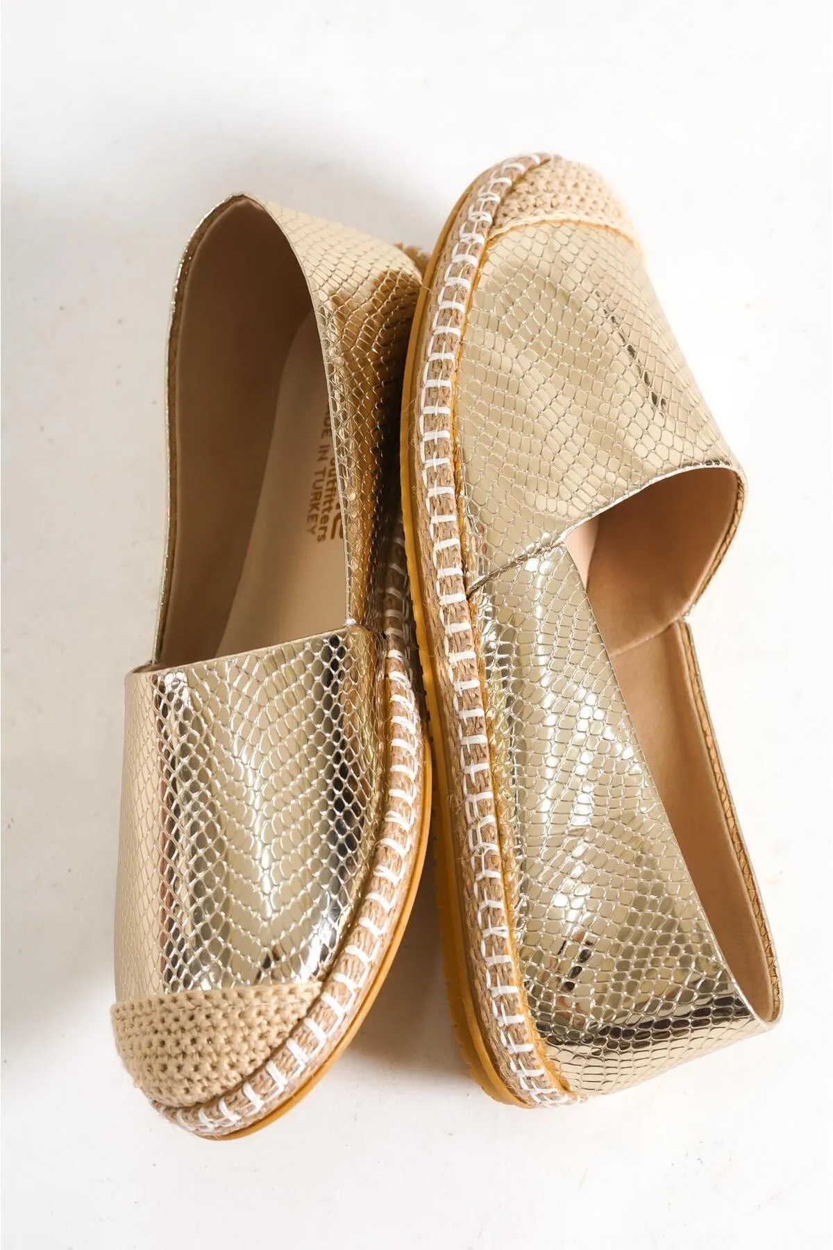Capone Outfitters  Capone Gold Damen-Espadrille