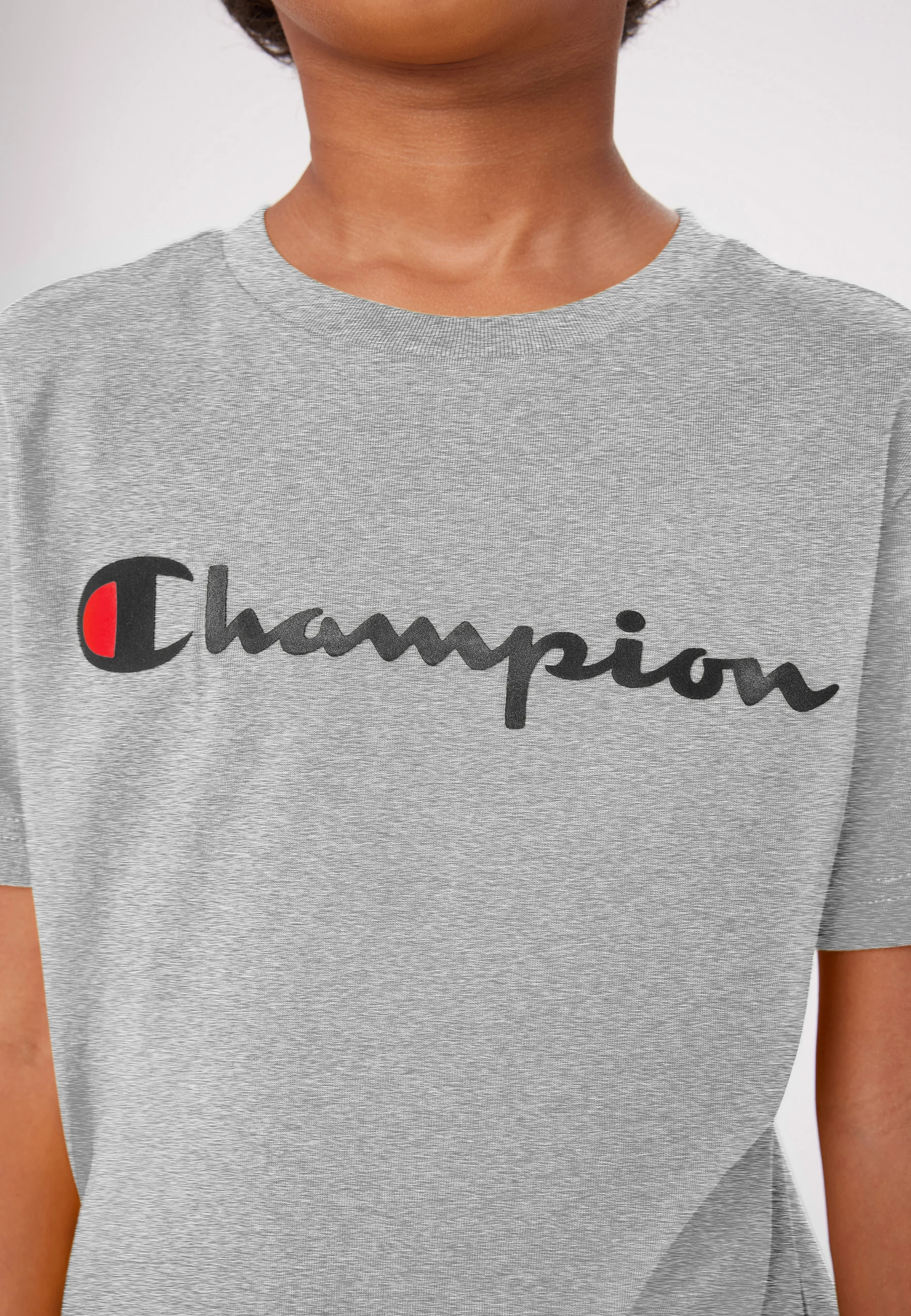 Champion ICONS CREWNECK LARGE LOGO - Camiseta con estampado