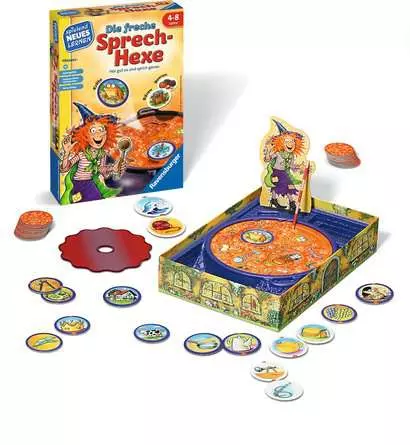 Die freche Sprech-Hexe - Kinderspiel ab 4 Jahren
