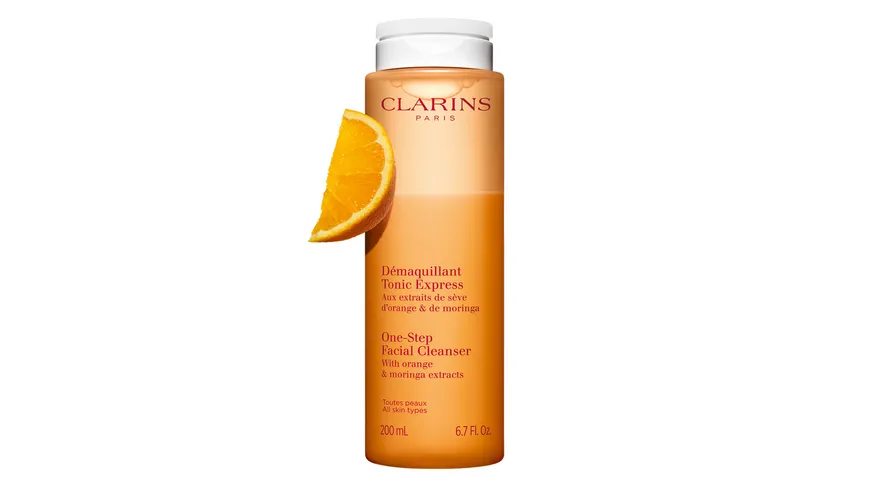 CLARINS Démaquillant Tonic Express-Reinigungsemulsion für jeden Hauttyp 200 ml