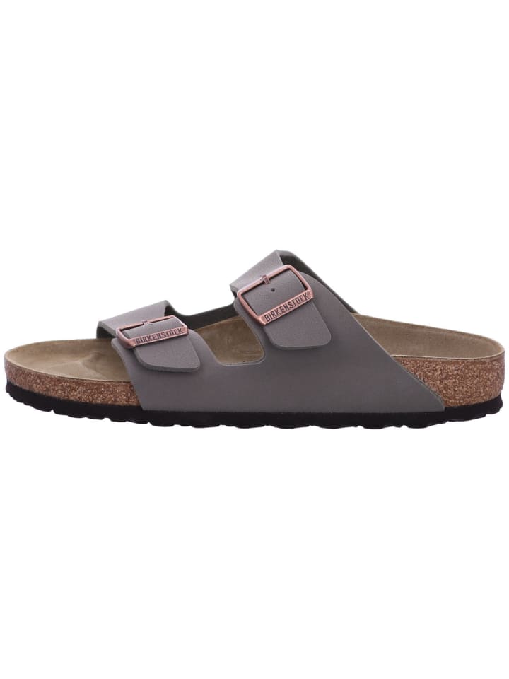 Birkenstock Pantolette in grau günstig kaufen
