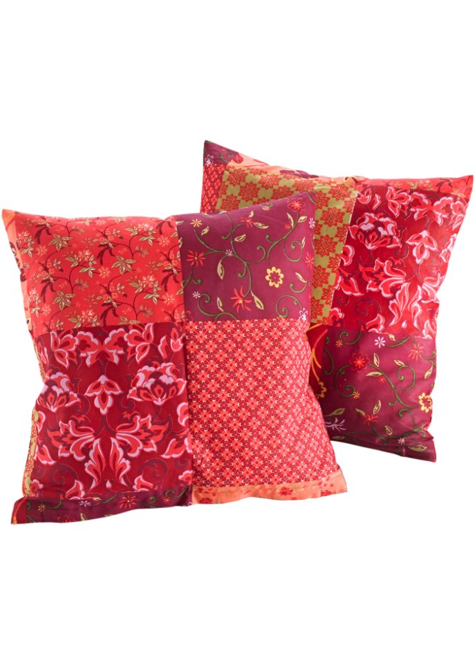 Tagesdecke mit Patchwork Druck