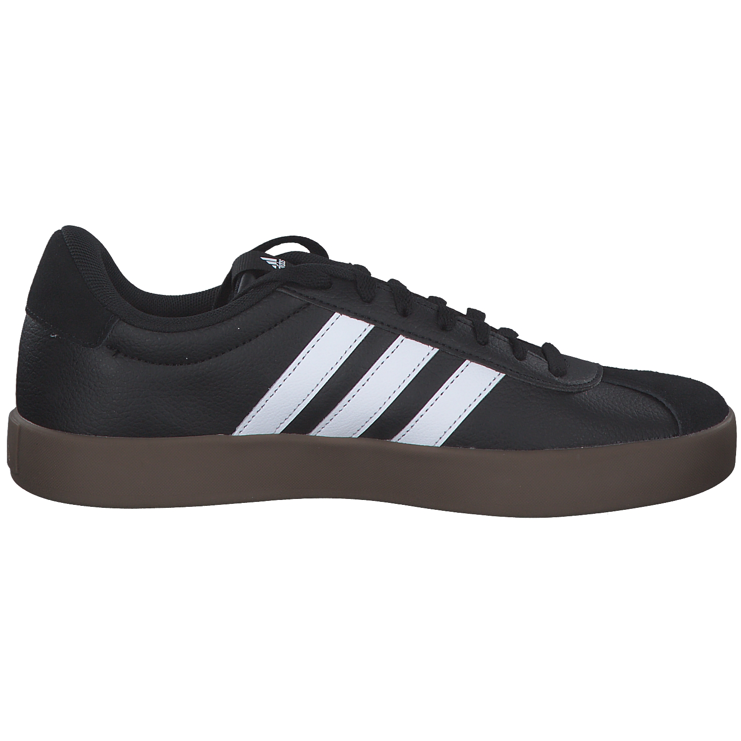adidas ID8796 VL Court 3.0, Schnürschuhe, Damen, black/white/gums