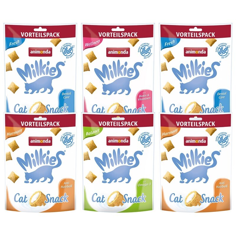 Animonda Snacks Animonda Milkies Adult Selection Multipack 6x120g