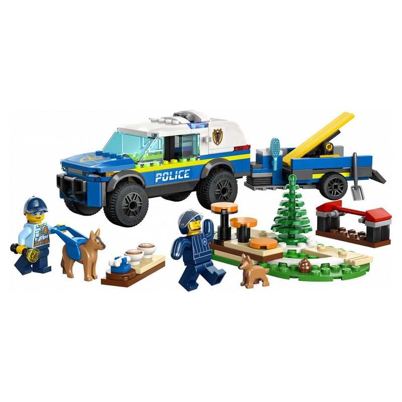 60369 Le dressage des chiens policiers LEGO City