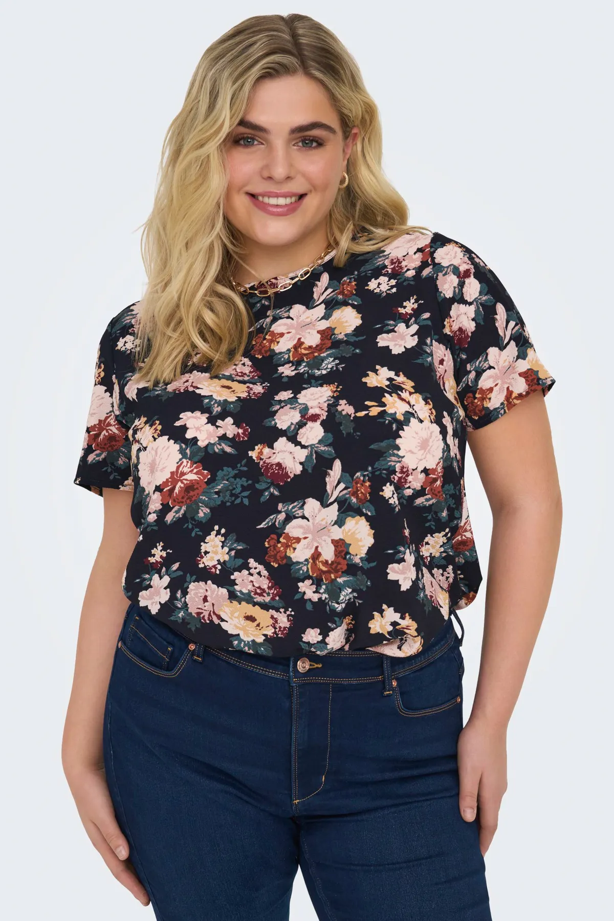 Only Carmakoma  CARVICA LIFE SS TOP WVN NOOS