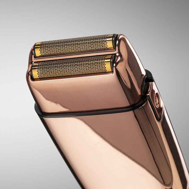 Cordless Rose Gold Foil Shaver