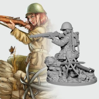 Betty the Ranger (28 mm)