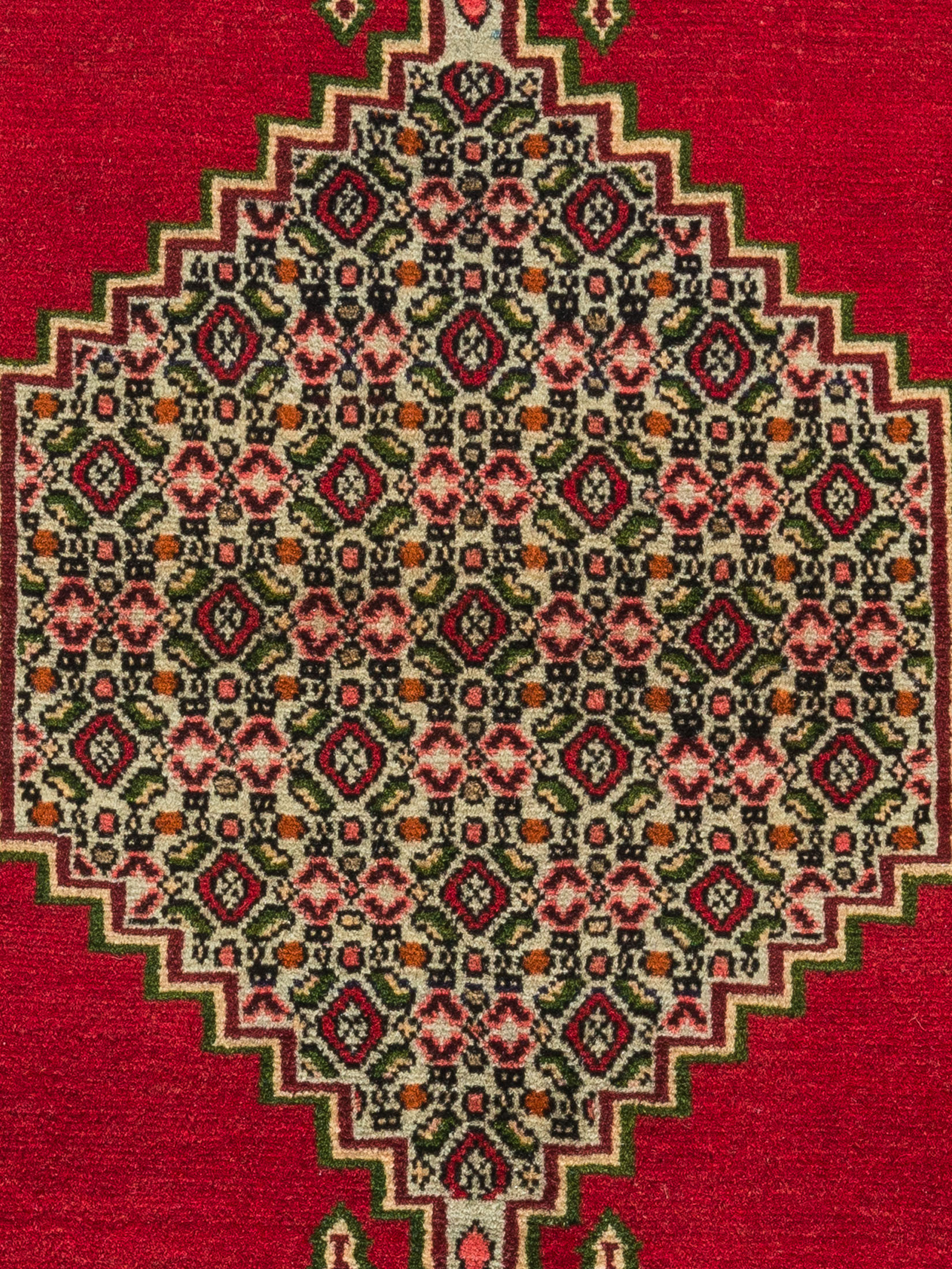 Senneh ca. 125 x 170 cm, Unikat / Einzelstück