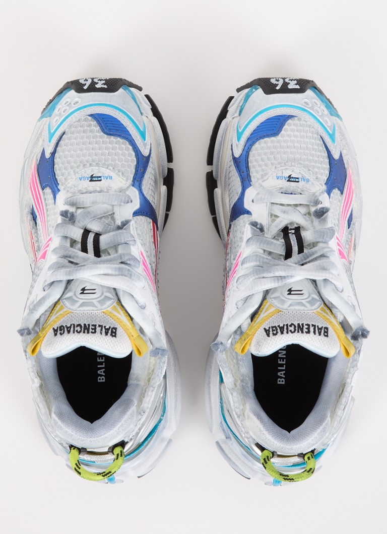 Baskets Balenciaga Runner avec détails en mesh