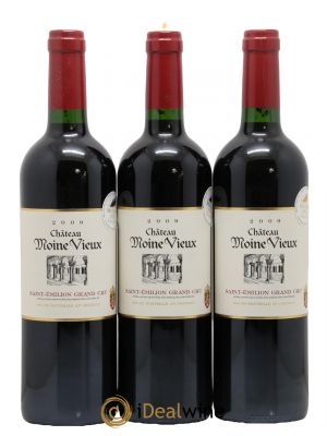 Saint-Émilion Grand Cru Château Moine Vieux 2009 - Lot de 3 Bouteilles